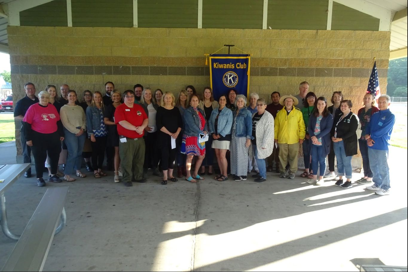 Gem City Kiwanis members and area grant recipients